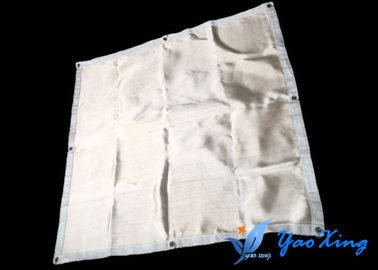 تخصيص بطانية لحام الألياف الزجاجية لفة طلاء مختلف والأقمشة الأساسية