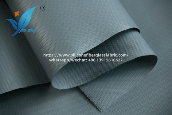 0.8ملم سليكون مغلف بالألياف الزجاجية النسيج المقاوم للحرارة الصناعية