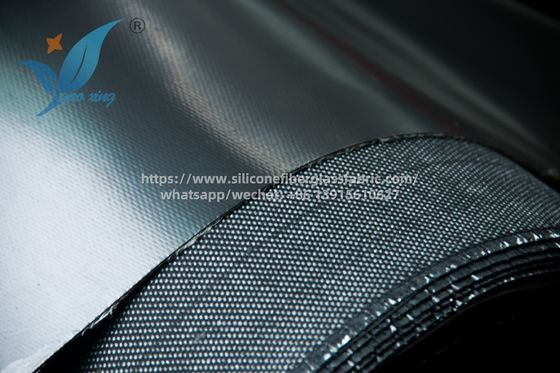 1 مم سيليكون المطاط المغلفة الألياف الزجاجية لحام بطانية النسيج المقاوم للحريق