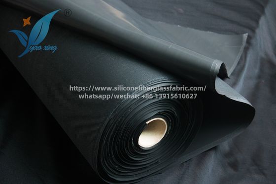 1 مم سيليكون المطاط المغلفة الألياف الزجاجية لحام بطانية النسيج المقاوم للحريق
