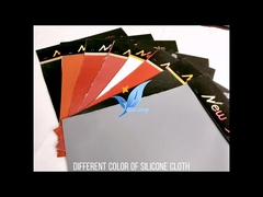 أنواع مختلفة من الأقمشة الزجاجية المطلية بالسيليكون